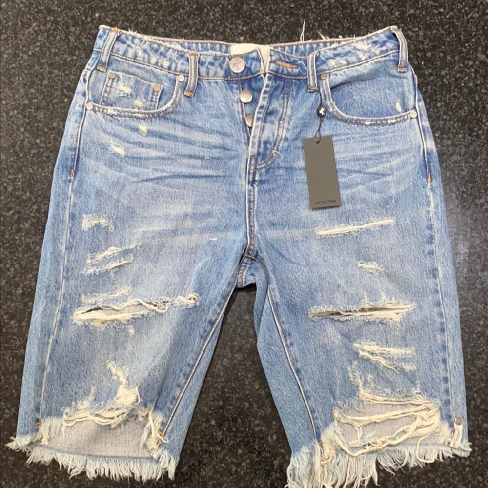 NWT One Teaspoon Denim Shorts Size 29